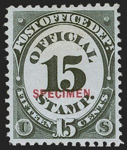 Sale 1277, Lot 2480, Official Special Printings