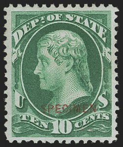 Sale 1277, Lot 2483, Official Special Printings