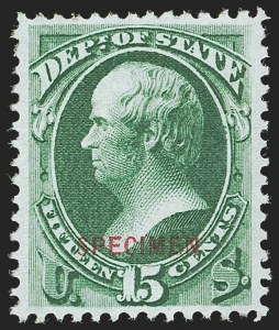 Sale 1277, Lot 2485, Official Special Printings