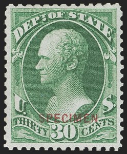 Sale 1277, Lot 2486, Official Special Printings