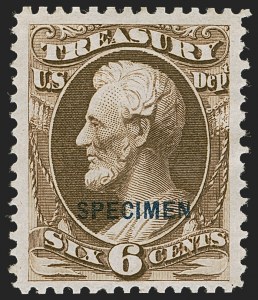 Sale 1277, Lot 2491, Official Special Printings