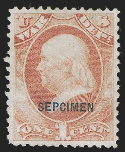 Sale 1277, Lot 2495, Official Special Printings