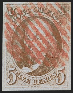 Sale 1278, Lot 3046, 1847 Issue and 1847  Reproduction (Scott 1-4)