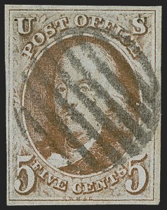 Sale 1278, Lot 3053, 1847 Issue and 1847  Reproduction (Scott 1-4)