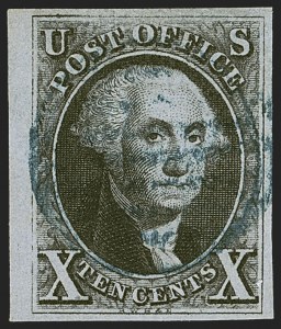 Sale 1278, Lot 3062, 1847 Issue and 1847  Reproduction (Scott 1-4)