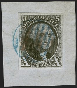 Sale 1278, Lot 3067, 1847 Issue and 1847  Reproduction (Scott 1-4)