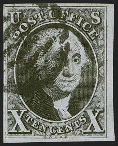 Sale 1278, Lot 3069, 1847 Issue and 1847  Reproduction (Scott 1-4)