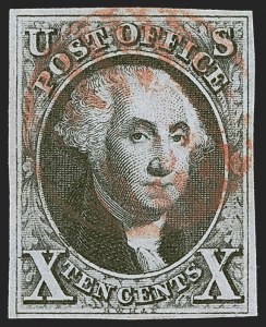 Sale 1278, Lot 3071, 1847 Issue and 1847  Reproduction (Scott 1-4)