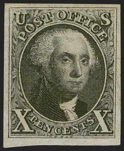 Sale 1278, Lot 3078, 1847 Issue and 1847  Reproduction (Scott 1-4)