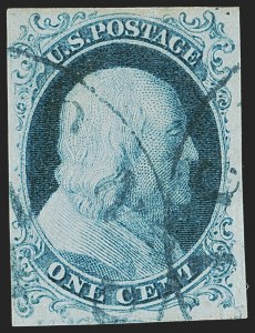 Sale Number 1278, Lot Number 3080, 1851-56 Issue (Scott 5A-17)