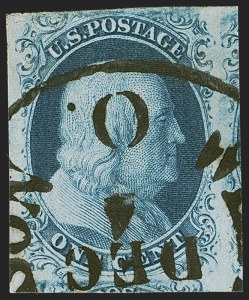 Sale 1278, Lot 3082, 1851-56 Issue (Scott 5A-17)