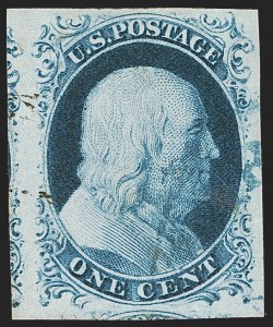 Sale 1278, Lot 3100, 1851-56 Issue (Scott 5A-17)