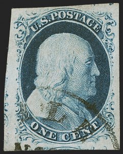 Sale 1278, Lot 3103, 1851-56 Issue (Scott 5A-17)