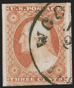 Sale 1278, Lot 3111, 1851-56 Issue (Scott 5A-17)
