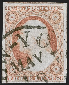 Sale Number 1278, Lot Number 3112, 1851-56 Issue (Scott 5A-17)