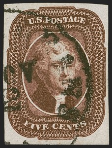 Sale 1278, Lot 3121, 1851-56 Issue (Scott 5A-17)