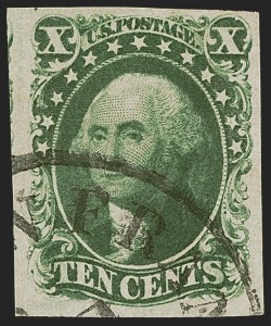 Sale 1278, Lot 3135, 1851-56 Issue (Scott 5A-17)