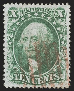 Sale 1278, Lot 3181, 1857-60 Issue and 1857  Reprint (Scott 18-47)