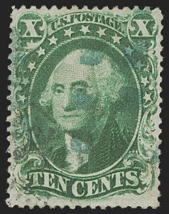 Sale 1278, Lot 3183, 1857-60 Issue and 1857  Reprint (Scott 18-47)