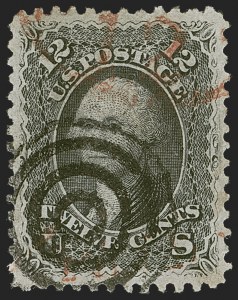 Sale 1278, Lot 3217, 1861 Issue (Scott 62B-78)