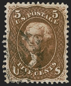 Sale 1278, Lot 3234, 1861 Issue (Scott 62B-78)