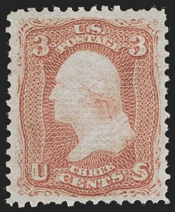 Sale 1278, Lot 3250, 1867-68 Grilled Issue and 1861  Re-Issue (Scott 79-111)