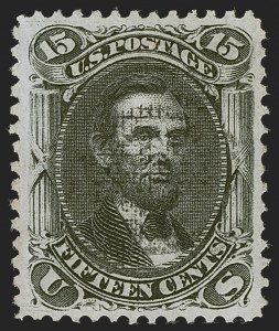 Sale 1278, Lot 3259, 1867-68 Grilled Issue and 1861  Re-Issue (Scott 79-111)
