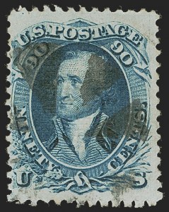 Sale 1278, Lot 3261, 1867-68 Grilled Issue and 1861  Re-Issue (Scott 79-111)