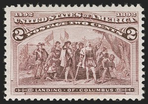 Sale 1278, Lot 3394, Columbian Issue (Scott 230-245)