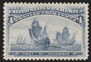 Sale 1278, Lot 3397, Columbian Issue (Scott 230-245)