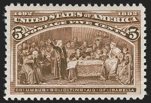 Sale 1278, Lot 3400, Columbian Issue (Scott 230-245)