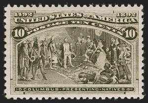 Sale 1278, Lot 3405, Columbian Issue (Scott 230-245)