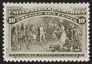 Sale 1278, Lot 3406, Columbian Issue (Scott 230-245)