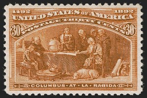 Sale 1278, Lot 3411, Columbian Issue (Scott 230-245)