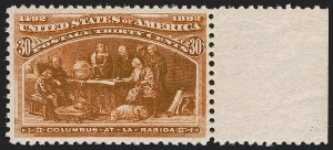 Sale 1278, Lot 3412, Columbian Issue (Scott 230-245)