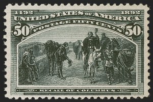 Sale 1278, Lot 3414, Columbian Issue (Scott 230-245)