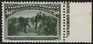 Sale 1278, Lot 3415, Columbian Issue (Scott 230-245)