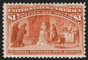 Sale 1278, Lot 3419, Columbian Issue (Scott 230-245)