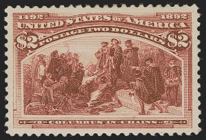 Sale 1278, Lot 3420, Columbian Issue (Scott 230-245)