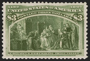 Sale 1278, Lot 3424, Columbian Issue (Scott 230-245)