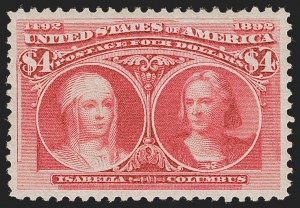 Sale 1278, Lot 3425, Columbian Issue (Scott 230-245)