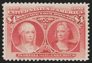 Sale 1278, Lot 3428, Columbian Issue (Scott 230-245)
