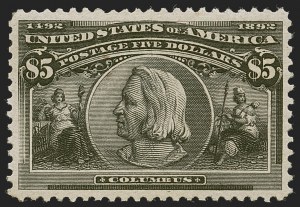 Sale 1278, Lot 3429, Columbian Issue (Scott 230-245)