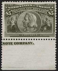 Sale 1278, Lot 3430, Columbian Issue (Scott 230-245)