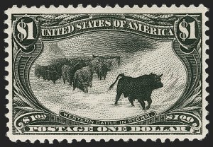 Sale 1278, Lot 3474, Trans-Mississippi Issue (Scott 285-293)