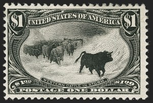 Sale 1278, Lot 3483, Trans-Mississippi Issue (Scott 285-293)