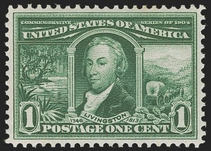 Sale 1278, Lot 3550, 1902-08 Issue,  Louisiana Purchase, Jamestown Issues (Scott 300-330)