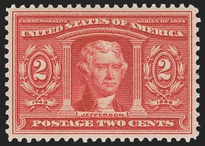 Sale Number 1278, Lot Number 3551, 1902-08 Issue,  Louisiana Purchase, Jamestown Issues (Scott 300-330)