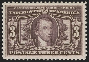 Sale 1278, Lot 3552, 1902-08 Issue,  Louisiana Purchase, Jamestown Issues (Scott 300-330)