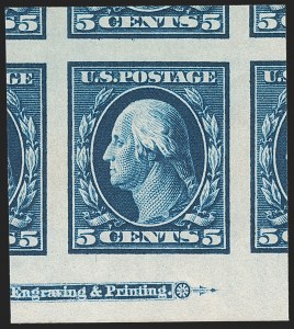 Sale Number 1278, Lot Number 3570, 1908-12 Issues (Scott 331-396)